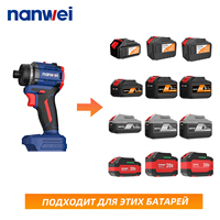 Perceuse-visseuse sans fil NANWEI 1600 tr/min, 50 N, lithium-ion, à chocs hexagonaux