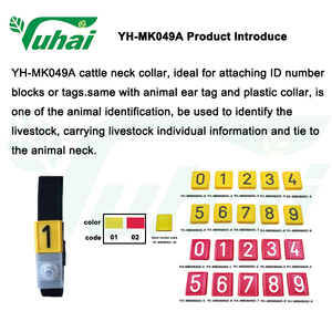 वाटरप्रूफ पशु गर्दन ट्रैकर मवेशी नंबर कॉलर सुरक्षा ट्रैकिंग कॉलर पालतू जानवर कुत्ते गाय भेड़ बिल्ली कॉलर - Product Image 4