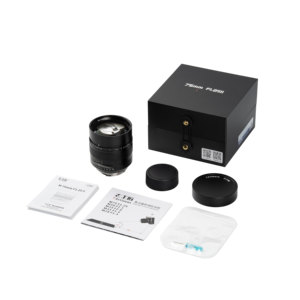 Lente de Cámara 7atisans M75mm F1.25 II de Enfoque Manual y Formato Completo con Marcas Luminosas y Gran Apertura para Leica M MEV1/M11V/M6/M10 - Product Image 3