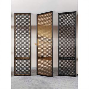 ANN9517 Modern Multi-Functional Custom Made Stainless Steel 304 <b>Decorative</b> <b>Screen</b> Divider Partition - Product Image 2