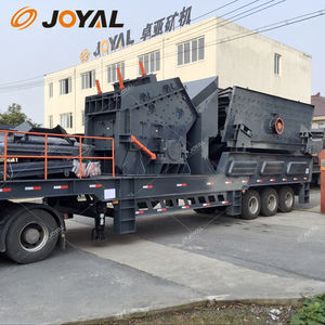 Joyal <span class=keywords><strong>Shanghai</strong></span> Fahrzeugmontierter Mobiler Prallbrecher mit Wechselstrommotor Hohe Produktivität 50-400t/h Kapazität - Product Image 2