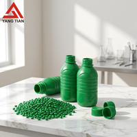 8. Masterbatch PP de qualité alimentaire vert brillant pour films soufflés, sacs en plastique et tuyaux