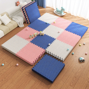 Foam <b>Interlocking</b> Puzzle <b>Floor</b> <b>Mat</b> Tiles Thick Anti Slip Washable for Kids Room Playroom Living Room Bedroom - Product Image 3