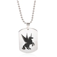 Pendentif Breloque Cheval en Acier Inoxydable pour Fabrication de Bijoux – Vente en Gros