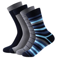 Chaussettes en coton pour hommes, rayées, multicolores, décontractées, pour le sport ou le bureau, douces, respirantes, avec bord côtelé