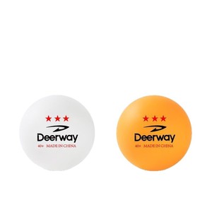 ลูกปิงปอง Deerway 40+ 3 ดาว ผลิตจาก ABS ผลิตในจีน สำหรับการแข่งขันและการฝึกซ้อม - Product Image 1