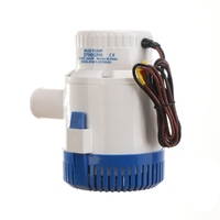Pompe de cale électrique STARFLO 12V 3700 GPH robuste pour bateaux avec protection anti-blocage d'air