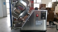 Machine automatique de recouvrement et de polissage pour chocolat, sucre, cacahuètes, bonbons, comprimés et amandes, destinée aux produits de boulangerie et aux ingrédients à base d'amandes