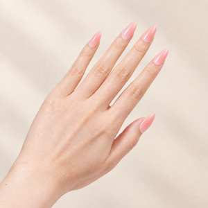 Venta al por mayor de 32 <span class=keywords><strong>uñas</strong></span> postizas suaves de color rosa degradado con forma de almendra, etiqueta privada, color personalizado, ABS suave, brillante, <span class=keywords><strong>uñas</strong></span> postizas <span class=keywords><strong>permanentes</strong></span> - Product Image 3