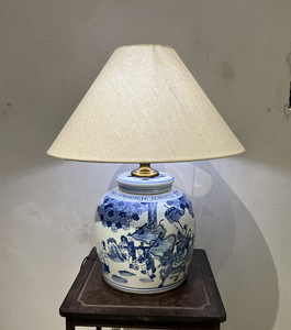 Chinoiserie LED bảng đèn tiểu quốc gia Mỹ đầu giường Bàn đầu giường đèn cho phòng ngủ - Product Image 2