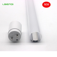 Tube Led Réflecteur Fluorescent Diffuseur de Lumière Ronde Polycarbonate Opal Cover