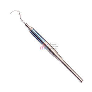 Juego de instrumentos quirúrgicos de acero inoxidable de alta calidad con mango hueco para examen dental: espejo, explorador y pinzas. Proveedor mayorista. - Product Image 4