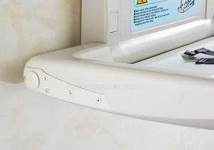 Chất lượng cao treo tường thiết kế mới ABS nhựa gấp di động bé thay đổi trạm bảng tủ quần áo - Product Image 5