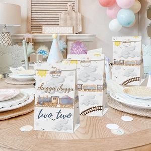 12Pcs Train <strong>Party</strong> Supplies Train <strong>Party</strong> Favor <strong>Bags</strong> Goodies Candy Treat <strong>Bags</strong> <strong>for</strong> Chugga Chugga Two Choo Choo Im Two Birthday <strong>Party</strong> - Product Image 4