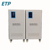 Régulateur de tension triphasé 380V à bon prix, 30kVA, en cuivre, TNS SVC, affichage LED, stabilisateur de tension et de courant AC