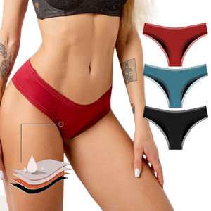 Bragas de Período Menstrual para Mujer, Ropa Interior Fisiológica con Forro de Algodón a Prueba de Fugas, 4 Capas - Product Image 1