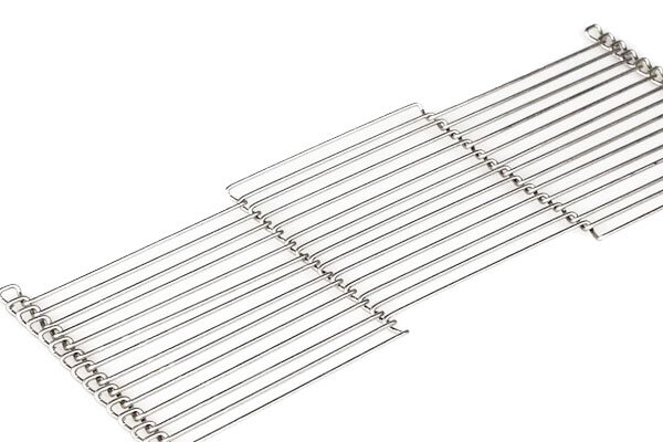 Heat Resistant Flat Flex SS 304 Wire Mesh Belt For Bake Conveyor