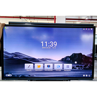 Panel Táctil Interactivo para Escuelas, Compatible con Múltiples Idiomas, Pantalla Electrónica Multifuncional, Compartición Inalámbrica