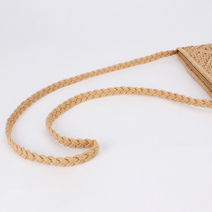 Nuova Borsa <span class=keywords><strong>a</strong></span> Tracolla da Donna di Design, Pochette Artigianale in Corda di Cotone alla Moda, Borsetta con Chiusura <span class=keywords><strong>a</strong></span> Cerniera per Signore - Product Image 2