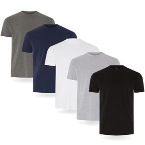 Camisetas Unisex Personalizadas 100% Algodón Tejido 280gsm Corte Holgado Transpirable Estilo Hip Hop Lisas con Impresión Digital de Logotipo - Tu Propia Marca - Product Image 1