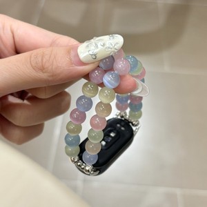 สายนาฬิกาข้อมือผู้หญิงแบบ Cat's Eye สีสันสดใส ใช้ได้กับนาฬิกา Xiaomi Watch 10, 9, 8 และ <span class=keywords><strong>Pro</strong></span> series สายนาฬิกาอัจฉริยะที่มีสไตล์ - Product Image 2