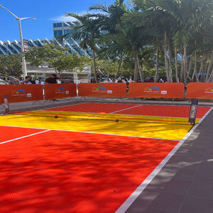 हॉट सेलिंग मॉड्यूलर आउटडोर बास्केटबॉल कोर्ट पोर्टेबल इंटरलॉकिंग प्लास्टिक ग्रिल टेनिस कोर्ट स्पोर्ट्स फ्लोर - Product Image 3