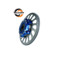 Nouvelle Embrayage de Course à Double Disque Tornado Haute Performance pour Toyota Land Cruiser 1FZ-FE 1998-2007 7.25" 185MM Garantie 12 Mois