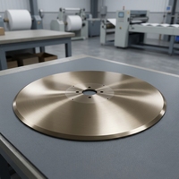 Lame de coupe circulaire rotative grande taille 610 pour la fabrication du papier, le plissage et le rembobinage