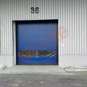 Porte de service d'hôtel à enroulement rapide en acier moderne, compatible robots, avec surface finie et prévention des incendies - Product Image 3