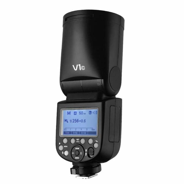 Godox V1C V1N V1S V1F V1O V1P TTL 1/8000s HSS Li-ion Round Head Camera Photo Accessories Speedlite Flash for DSLR Cameras