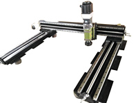 Fraiseuse à portique portable XINDA/fraiseuse CNC à cône de broche BT40