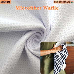 Serviettes <span class=keywords><strong>de</strong></span> cuisine en microfibre blanches vierges pour sublimation, serviettes à main en mélange <span class=keywords><strong>de</strong></span> microfibres, personnalisables avec logo, vente en gros - Product Image 1