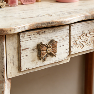 Table de <span class=keywords><strong>Maquillage</strong></span> Vintage en Bois pour Enfants, Jouet de Rôle pour Filles, Meuble de Jeu d'Imitation pour Enfants, Vente en Gros - Product Image 6