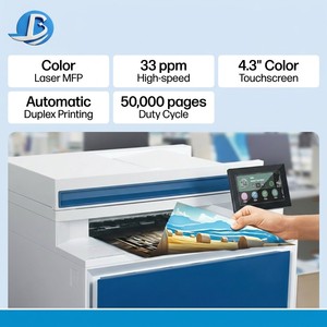 Stampante <span class=keywords><strong>Laser</strong></span> a Colori Multifunzione HP Color LaserJet Pro <span class=keywords><strong>MFP</strong></span> 4301fdw Wireless, Veloce 35ppm, Duplex Automatico, Rete, Scansione, Copia, Fax per Ufficio - Product Image 5