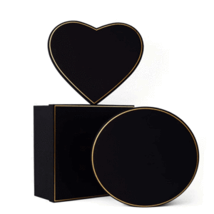 Bán Buôn Hộp Đóng Gói Bó Hoa Bằng Giấy Màu Trơn Hộp Đóng Gói Tình Yêu Hình Trái Tim Hoa Hồng Hộp Quà Tặng Mũ Hoa Bìa Cứng - Product Image 5