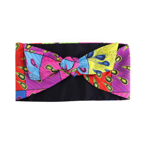 Modernas Bandas para la Cabeza con Lazos y Estampados Étnicos Africanos para Mujer, de Poliéster, para Yoga, Deportes y Entrenamiento, con Forro de Satén, 2023 - Product Image 4