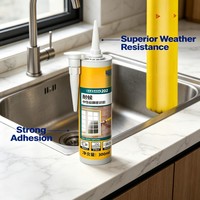 Scellant silicone neutre SIikaaseal 202 Super Glue, résistant aux intempéries, anti-âge, respirant, imperméable, pour la construction