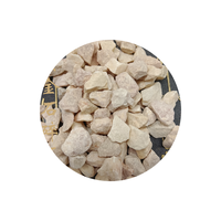 Натуральный речной неполированный матовый камень, не полированный желтый галька для уличной ландшафтной брусчатки для виллы и парка