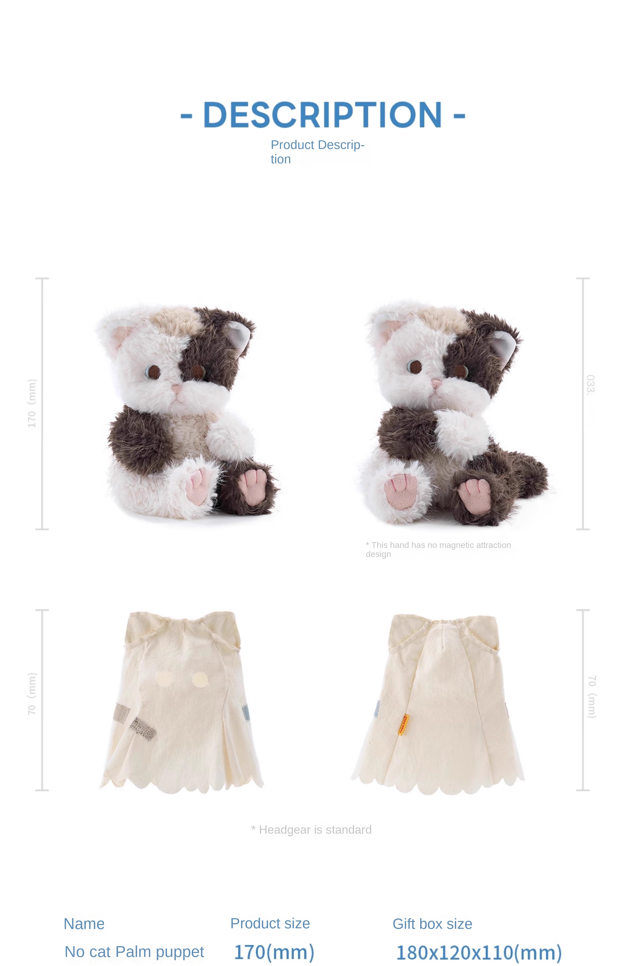 There are no cats (including those with head coverings)