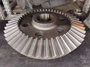 Ingranaggio Elicoidale Forgiato di Alta Qualità KOMANSK Henan, Accessori per Frantumatore Riduttore, Ingranaggio Conico a Spirale di Grande Diametro - Product Image 4