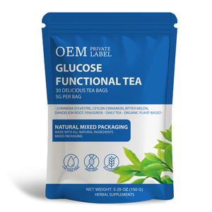 Nieuwe Aanwinst: Hot-Selling Glucose Functionele Thee - Natuurlijke Plantaardige Dagelijkse Ondersteuning 30 Theezakjes OEM/ODM - Product Image 1