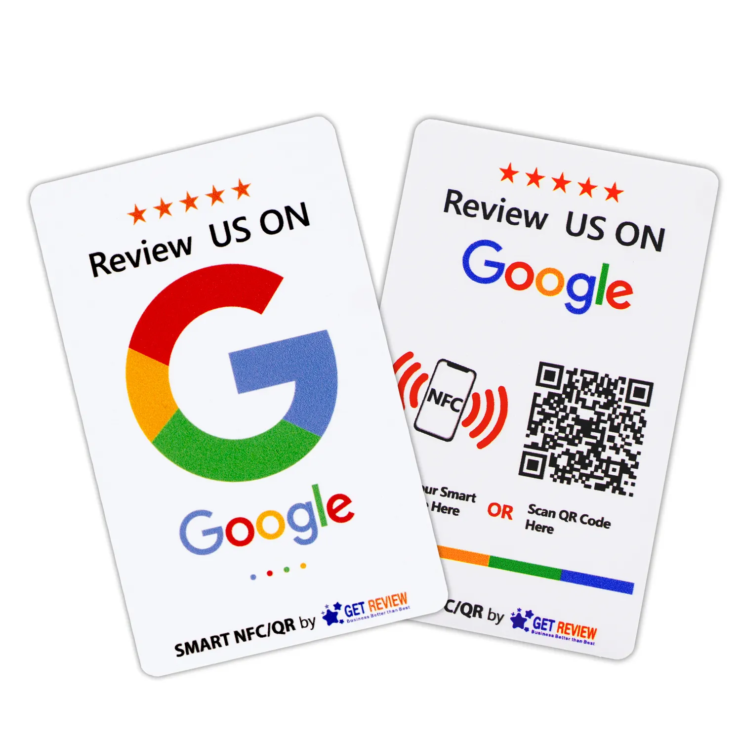 Logotipo personalizado programable 13,56 MHz Ntag213 Ntag215 Ntag216 Social Media Google Review NFC Tap Card