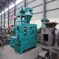 Presse à rouleaux hydraulique pour la fabrication de briquettes de poudre minérale métallurgique, machine à presser les boulets pour le minerai de fer, le manganèse et la poussière métallurgique