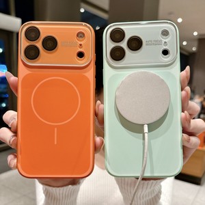Original Colour Frosted Magnetic Mobile Phone case for iphone 17 16 15 Pro Max <b>Camera</b> protection Conversion Cover Silicone Back - Product Image 2