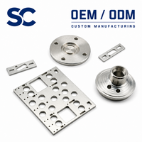 Boîtier en aluminium usiné CNC sur mesure OEM ODM avec fentes de ventilation pour équipement réseau, anodisé