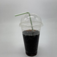 Pailles de maïs en PLA de qualité alimentaire, biodégradables, à la mode, personnalisées, jetables en plastique, pliables, ensemble de pailles écologiques pour tasses