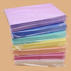 Vente en gros usine Lime à ongles double face en éponge EVA haute densité, forme carrée et forme tofu, pour ponçage et polissage, pour manucure - Product Image 4