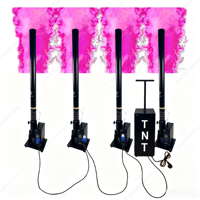 Lanceur de confettis électrique télécommandé à tête unique pour baby shower, révélation du sexe, mariage – Canon à confettis