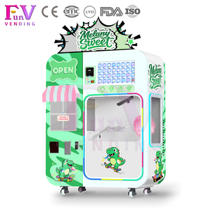Heetverkopende volautomatische suikerspinkmachine met munt- en creditcardbetalingssysteem - Product Image 1