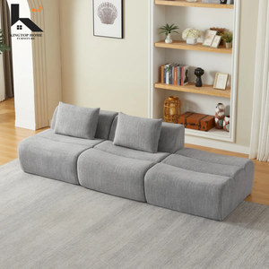 Phòng khách hiện đại nén góc ghế trong hộp loveseat mô-đun chân không nén sofa xốp - Product Image 5